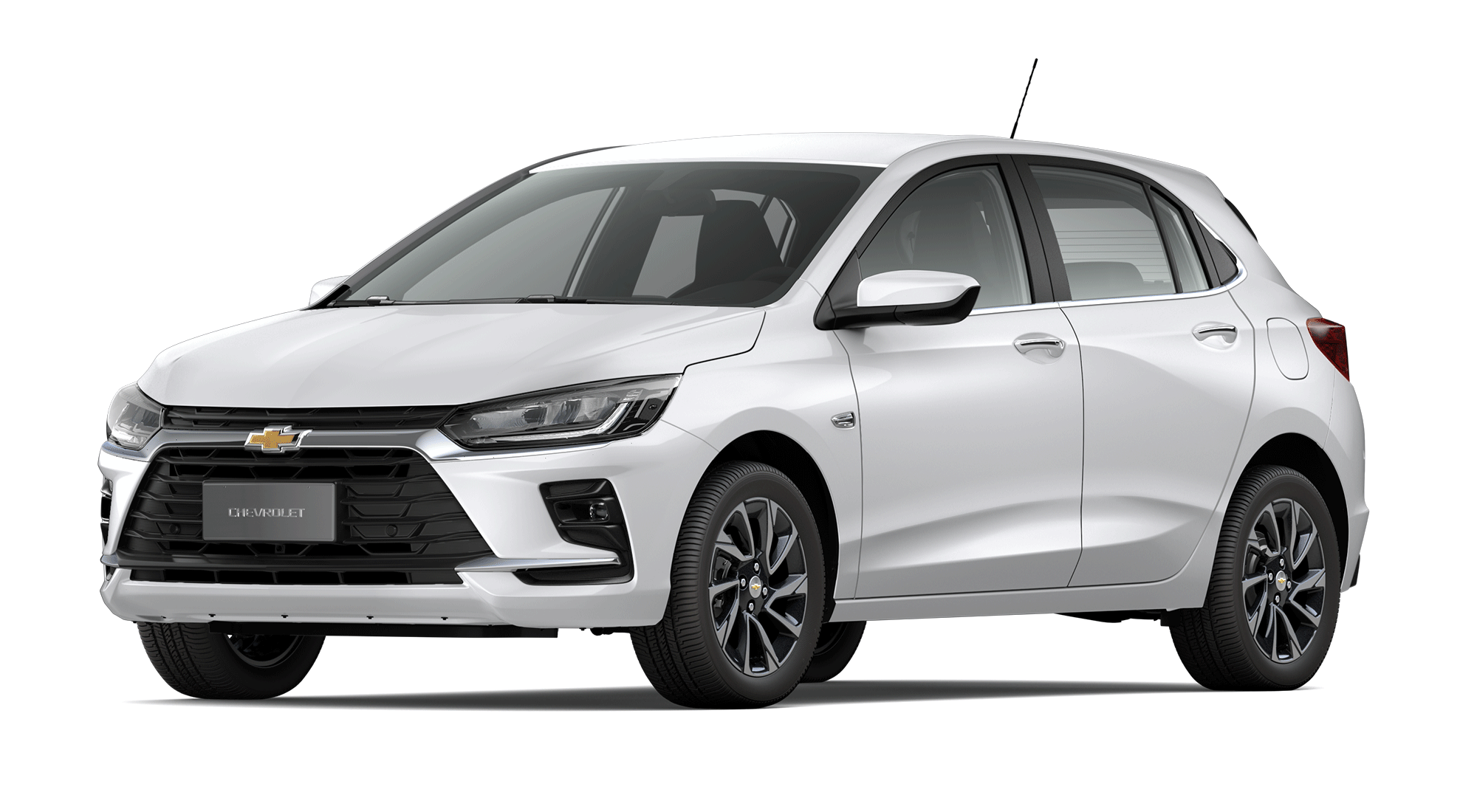Chevrolet Onix Premier Turbo blanco summit lateral
